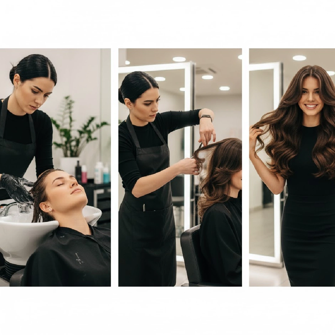 Wash, Cut & Bouncy Blow Dry